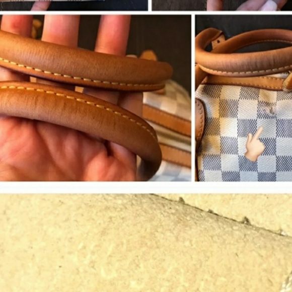 Louis Vuitton Damier Berkeley Azure Satchel Bag - Picture 7 of 7